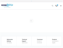 Tablet Screenshot of noisestopsystems.co.uk
